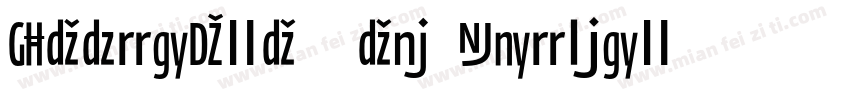 FedraEleven Normal字体转换